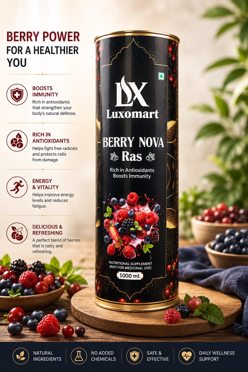 Berry Nova Ras (1000 ML)