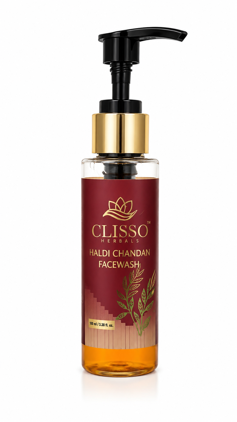 CLISSO HERBAL  HALDI CHANDAN FACEWASH ( 100 ML )