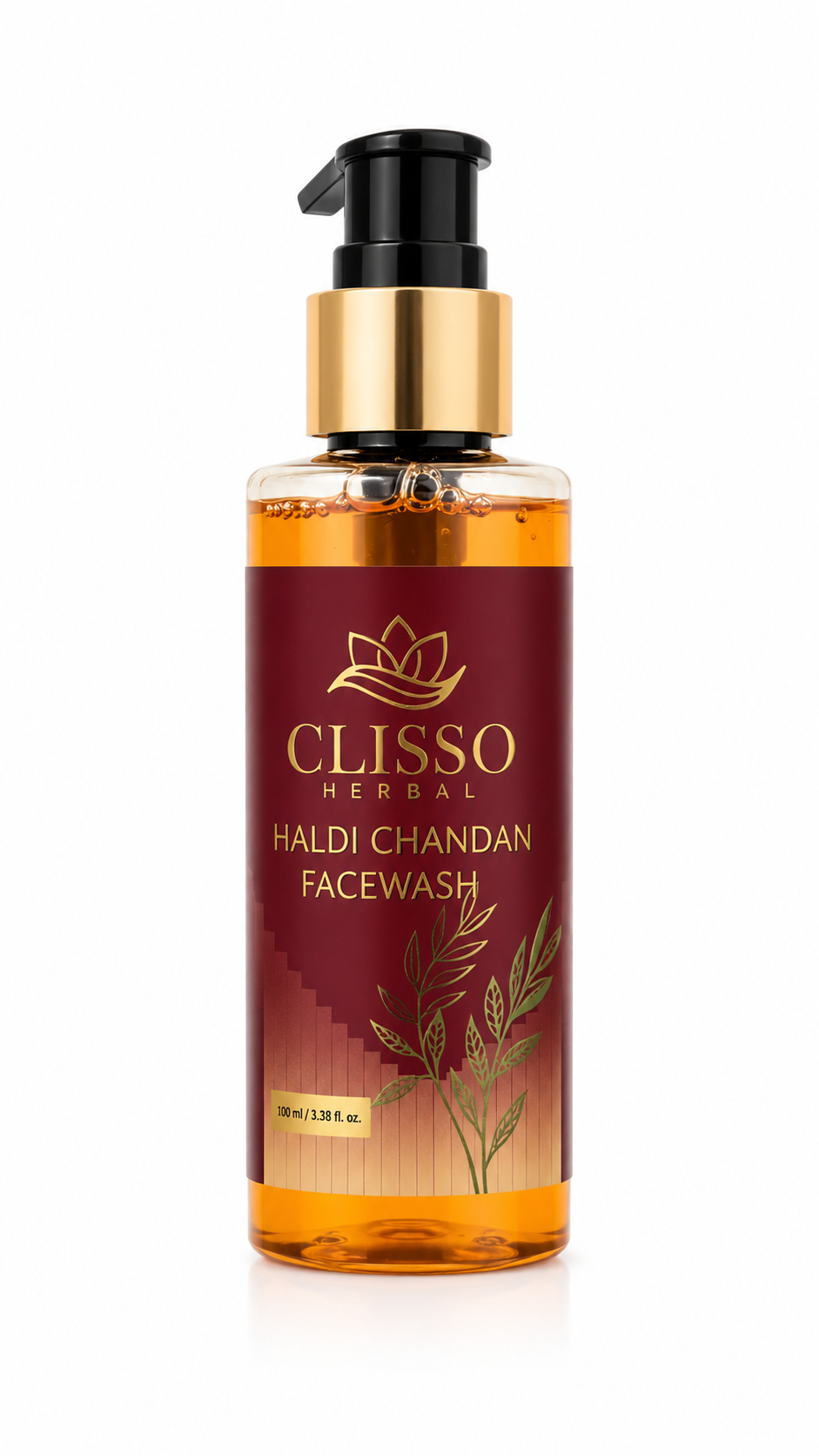 CLISSO HERBAL  HALDI CHANDAN FACEWASH ( 200 ML )